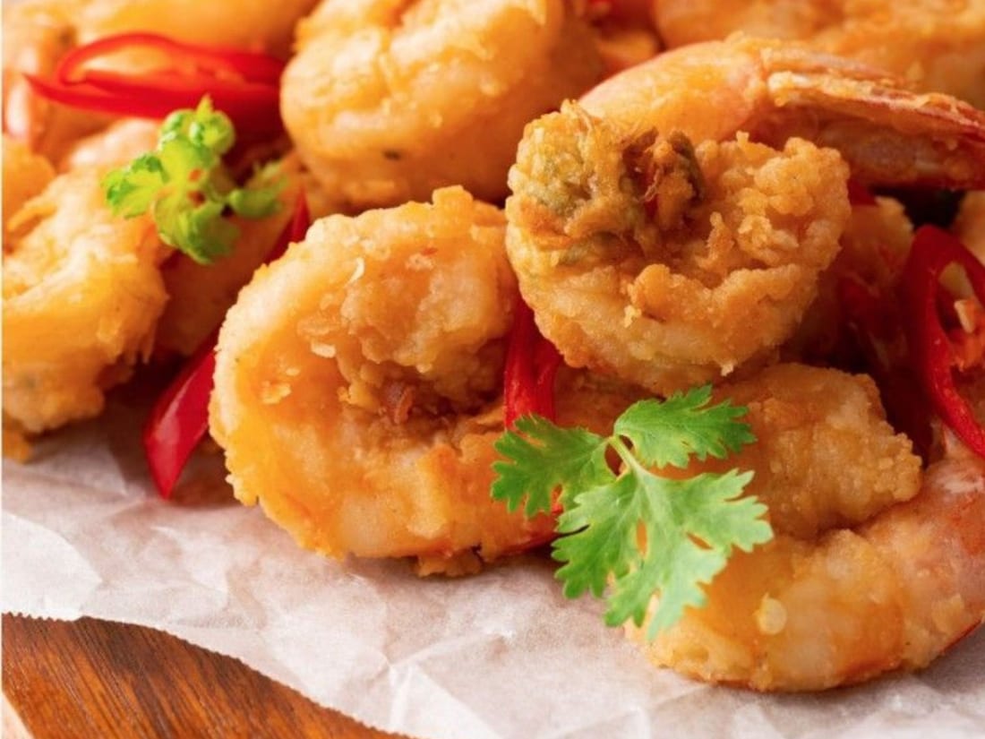 Crevettes crispy
