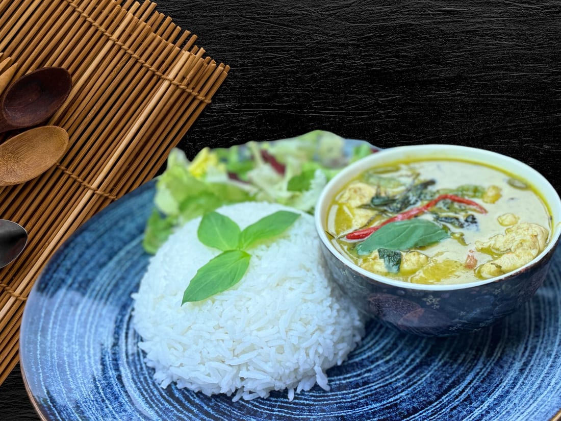 Curry vert poulet