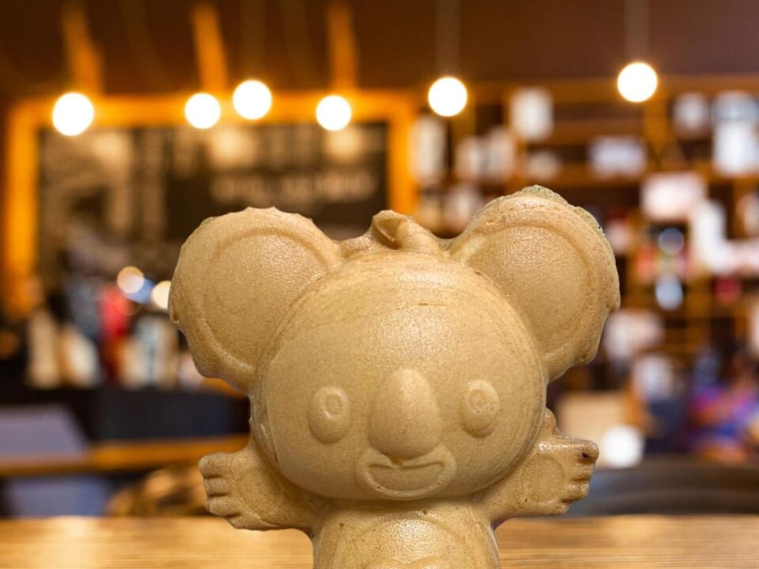 Gaufre mochi koala